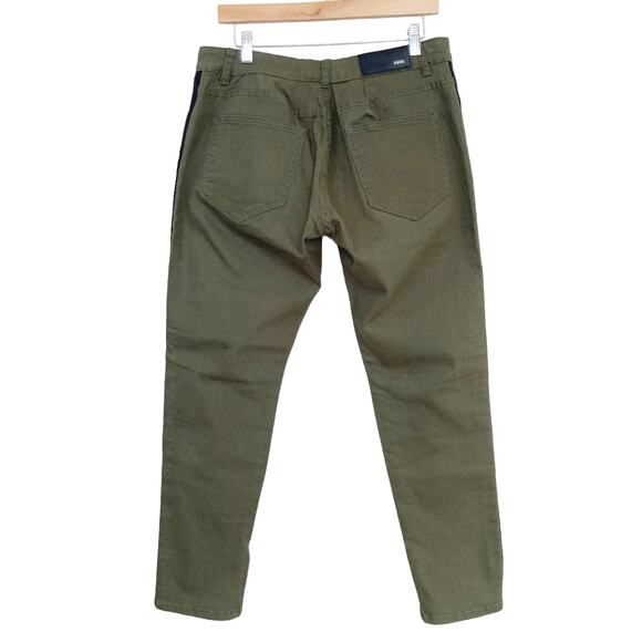 Amiri Green Black Distressed Button Fly Jeans Sz 36 - Picture 6 of 8